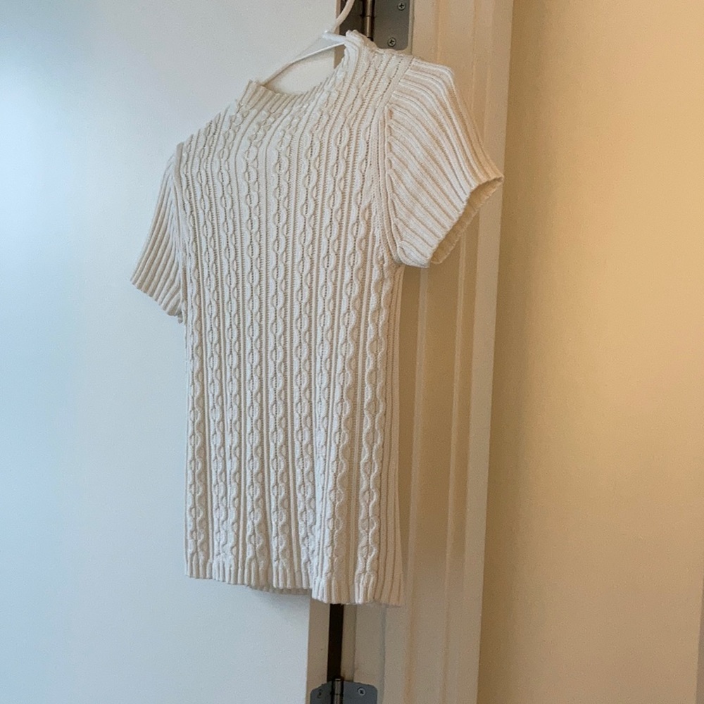 White tank sweater